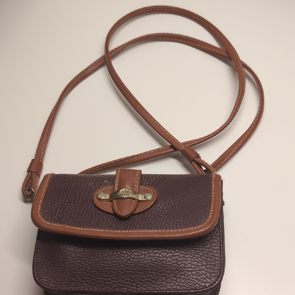 Brown Leather Crossbody Bag